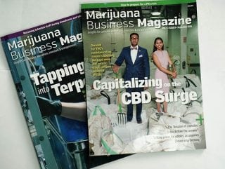 Ad in Marijuana Business Magazine